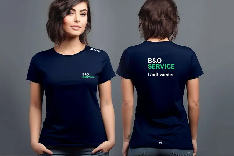 B & O Service Textildruck T-Shirts